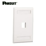 Panduit NK1FIWY NetKey Faceplate Blanco