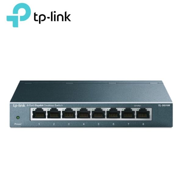 Fotografía del producto TP-LINK Switch de 8 Puertos 10/100/1000 TL-SG108